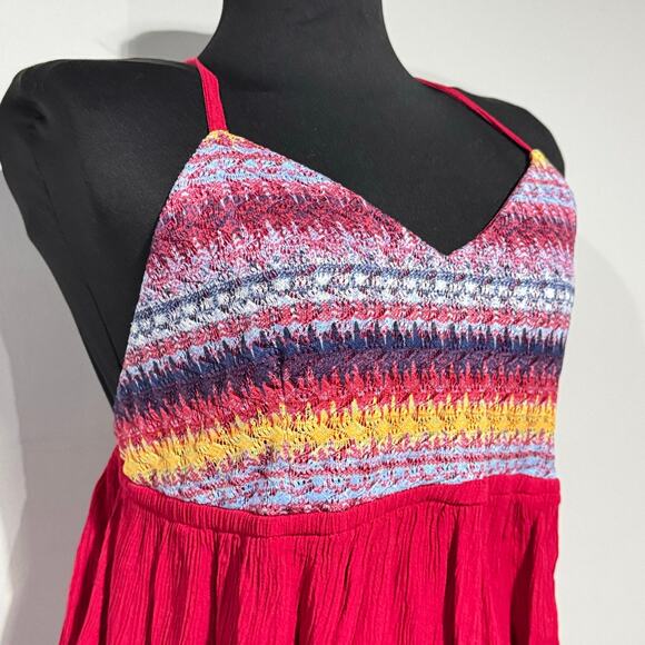 Y2K Style No Boundaries NoBo Empire Waist Tank Size Large (11-13)Spaghetti Strap - Picture 5 of 11